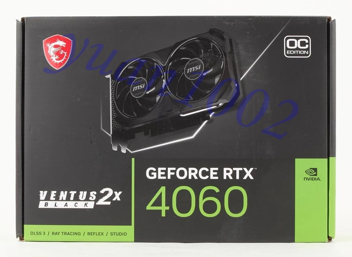 1PCS NEW MSI RTX 4060 VENTUS 8G BGraphics card Fast delivery | eBay