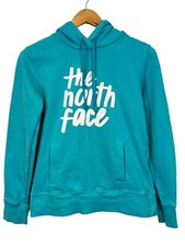 The North Face Women's Hoodie Sweatshirt - Size Small Blue