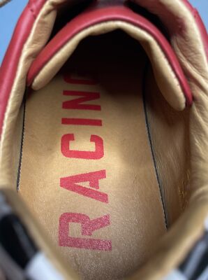 VTG Racing Sneaker Grandprix Original Corsa Rosso Shoe Sz 41  display picture 2