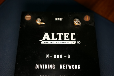 1 - Green Type Altec N-800-D N800D Crossover / 16 Ohm 800 Hz | eBay