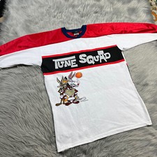 Vintage 1996 Space Jam Warner Bros Kids Youth XL Shirt