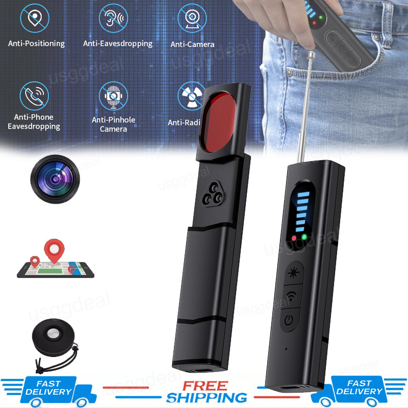 Anti-Spy RF Signal Detector Camera GSM Audio Bug Finder Scanner