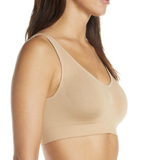 Spanx A295190 Seamless Reversible Bra Size M - Beige for sale online