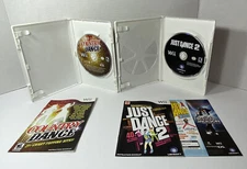 Country Dance & Just Dance 2 (Nintendo Wii) Complete in Box Tested Bundle