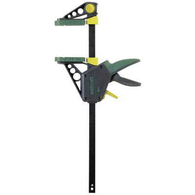 Wolfcraft 3033000 EHZ ONE-HANDED CLAMP 700MM DISTANCE 100MM GUARD 120KG