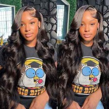 13x4 13x6 HD Pre Plucked Loose Wave Lace Frontal Wig 100 Human Hair Wigs Women