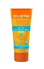 Sunscreen Gel Creme for Tan Skin SPF 50 Fades Tan & Enhances Skin Glow 125gm