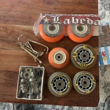 In-line Skate Wheel Parts Lot Labeda And True