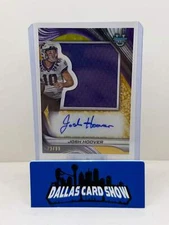 2024 Bowman U Best #PJA-JHO Josh Hoover Patch Jersey Autograph /99