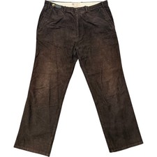 Marks & Spencer Mens Blue Harbour Trousers Brown W38 L31 Italian Fabric Emmetex