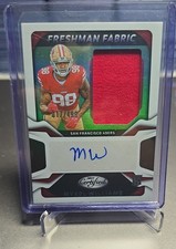 2025 Panini Certified - Freshman Fabric Mirror Signatures Mykel Williams...