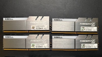 Gskill Trident Z RGB DDR4 3600mhz CL17 4x8GB (32GB) F4-3600C17Q-32GTZR RAM