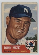 1953 Topps Johnny Mize John Mize #77 HOF 1sw9