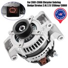 Alternator 13868 For 2001-2006 Chrysler Sebring Dodge Stratus 2.4L 2.7L 120Amp….