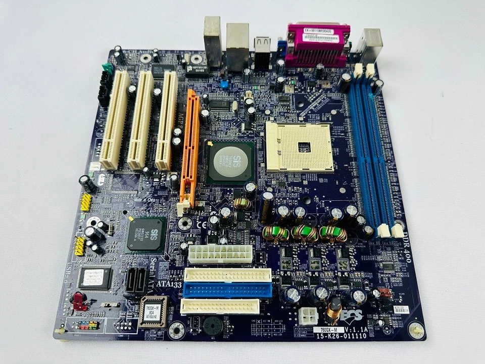 ECS Elitegroup 760GX-M 15-K26-011110 Motherboard - Image 4 of 4