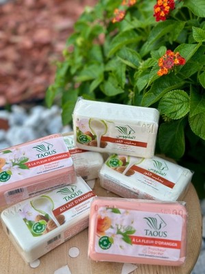 Soap Peacock Savon Natural Organic Skin Care Spa  صابون الطاووس المغربي