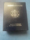 1998 SILVER AMERICAN EAGLE PROOF COIN WITH BOX AND CERTIFICATE