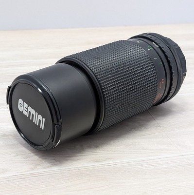 Gemini MC Auto Zoom Macro 80 200mm f/4.5 Lens Japan w/ 52mm UV Filter Caps