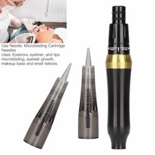 Penna tatuaggio semipermanente sopracciglia labbra eyeliner microblading macchina trucco