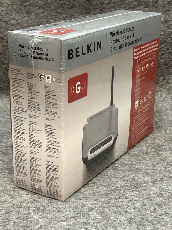 Belkin Wireless G Router New! Factory Sealed - Image 4 of 4