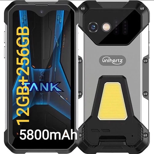 Unihertz Tank Mini 4.3" Rugged Phone 24GB12+12GB+256GB 100MP 5800mAh LED NFC