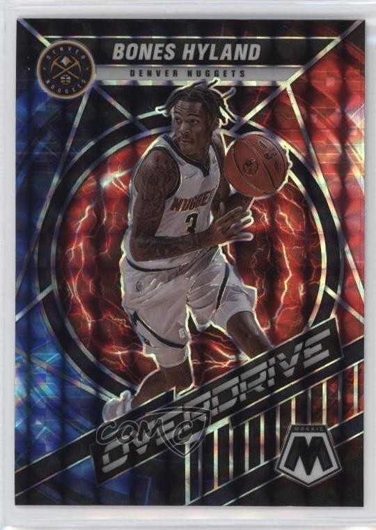2021-22 Panini Mosaic Overdrive Bones Hyland #16 04cw