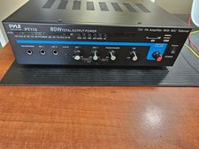 pa amplifier used Pyle PT110 used "as is where is"