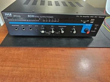 pa amplifier used Pyle PT110 used "as is where is"