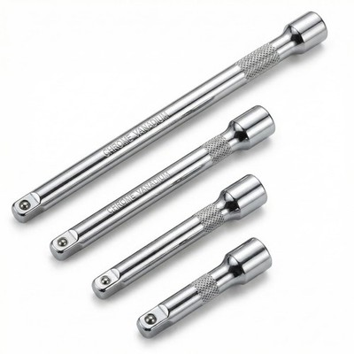 EMSTAR 4PCS 1/4'' Drive Socket Extension Bar Set, 2'' / 50mm, 3'' / 75mm, 4'' / 1...
