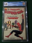 Amazing Spider-Man #10 CGC 3.5 OW/W 1st App of the Big Man & the Enforcers 1964