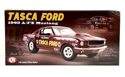 CME 1:18 1965 FORD MUSTANG A/FX  TASCA FORD  DIECAST A1801839 NIB!