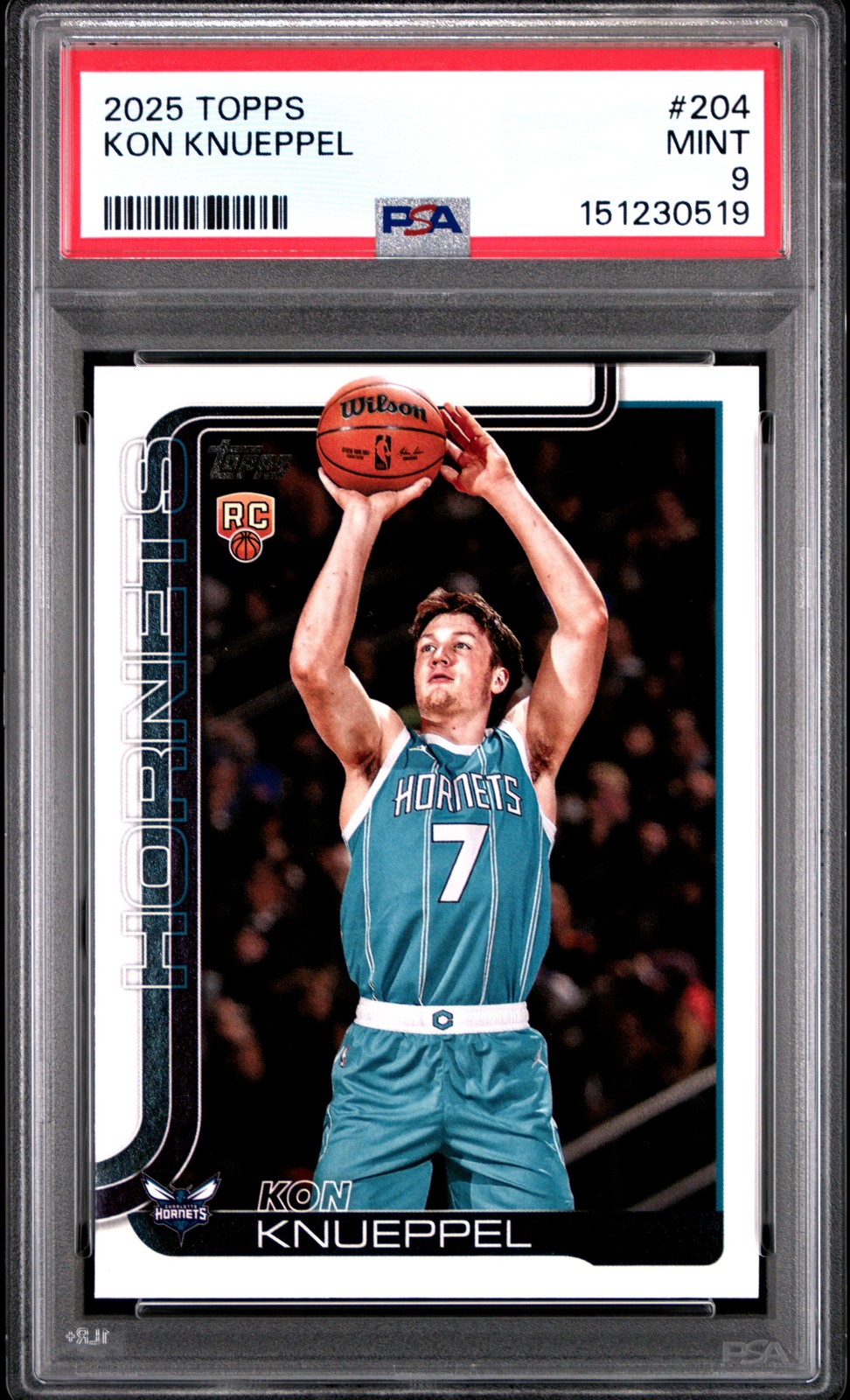 2025 TOPPS #204 KON KNUEPPEL PSA 9