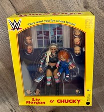 NEW - Liv Morgan & Chucky WWE Elite Action Fi...