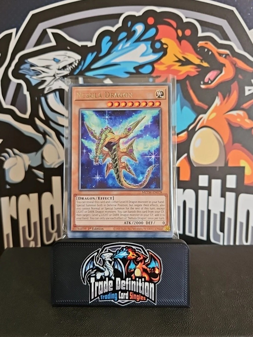 Nebula Dragon MZTM-EN078 Rare 1st Edition YuGiOh