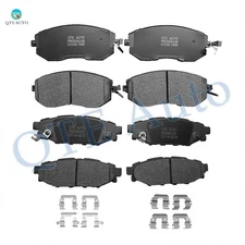 Set of 8 Front-Rear Ceramic Brake Pad Kit For 2013 2014 Subaru Outback