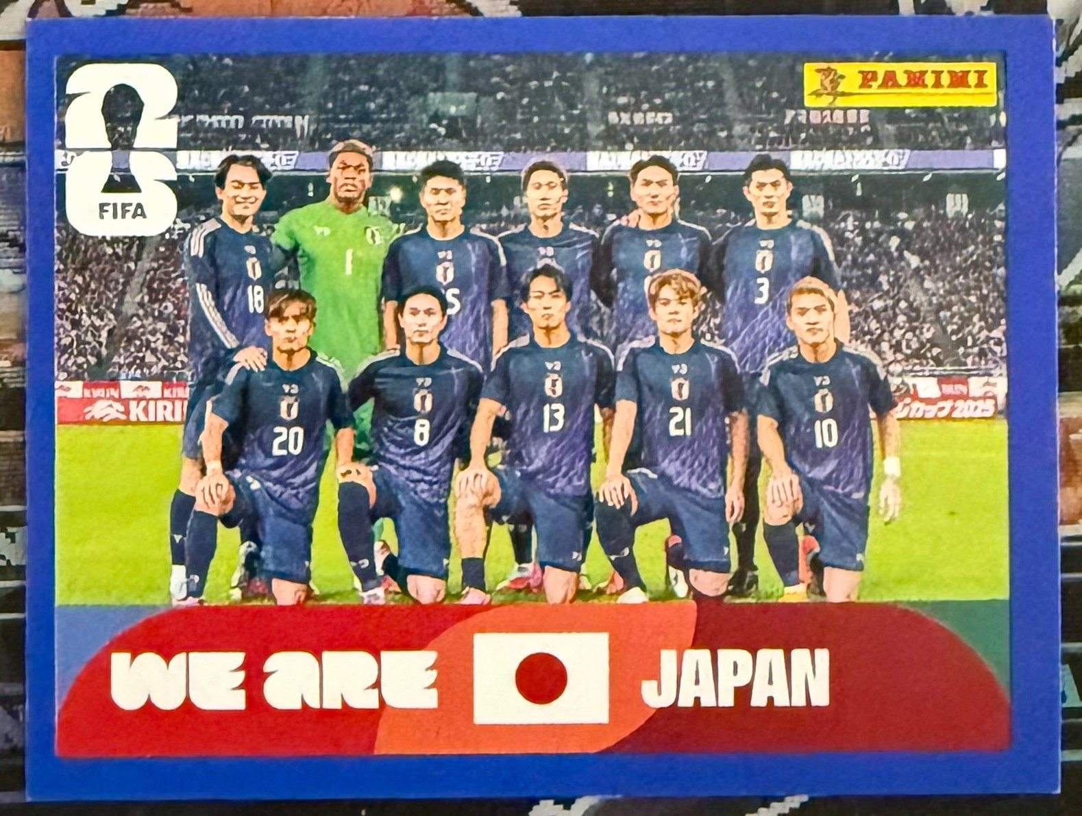 2026 Panini FIFA World Cup Sticker US Edition YOU PICK BLUE Border Parallel