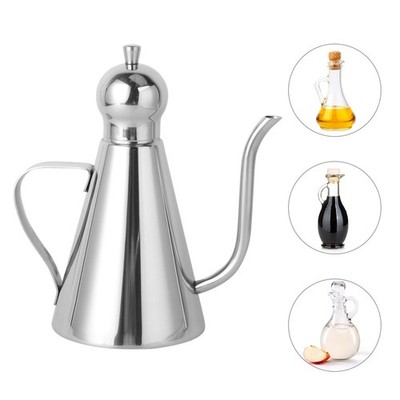  304 Stainless Ölspender Kännchen Ölflasche Auslaufsicher Ölgießer