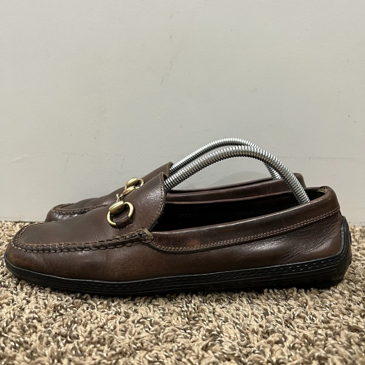 Men’s Gucci dress shoe, size 10, Brown. Gucci Leather Upper Brown Dress Shoes for Men | eBay main image 2