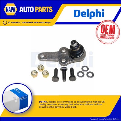 Ball Joint fits FORD FOCUS Mk1 1.4 Lower 98 to 04 Suspension Delphi 1061631 New