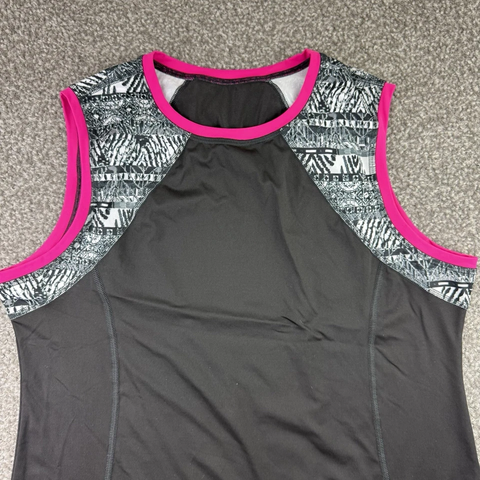 Sofibella Tank Top Womens Extra Large Black Pink Run Yoga Gym Athletic Ladies - Image 2 of 4