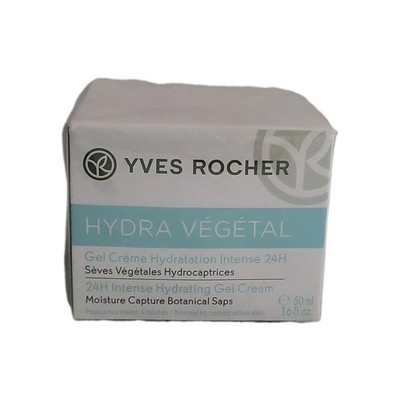 YVES ROCHER HYDRA VEGETAL INTENSE HYDRATING GEL CREAM 1.6oz/50ml SEALED