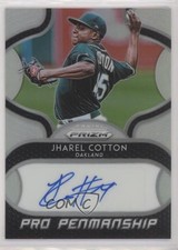 2019 Panini Prizm Pro Penmanship Jharel Cotton #PP-JC Auto 0bt4