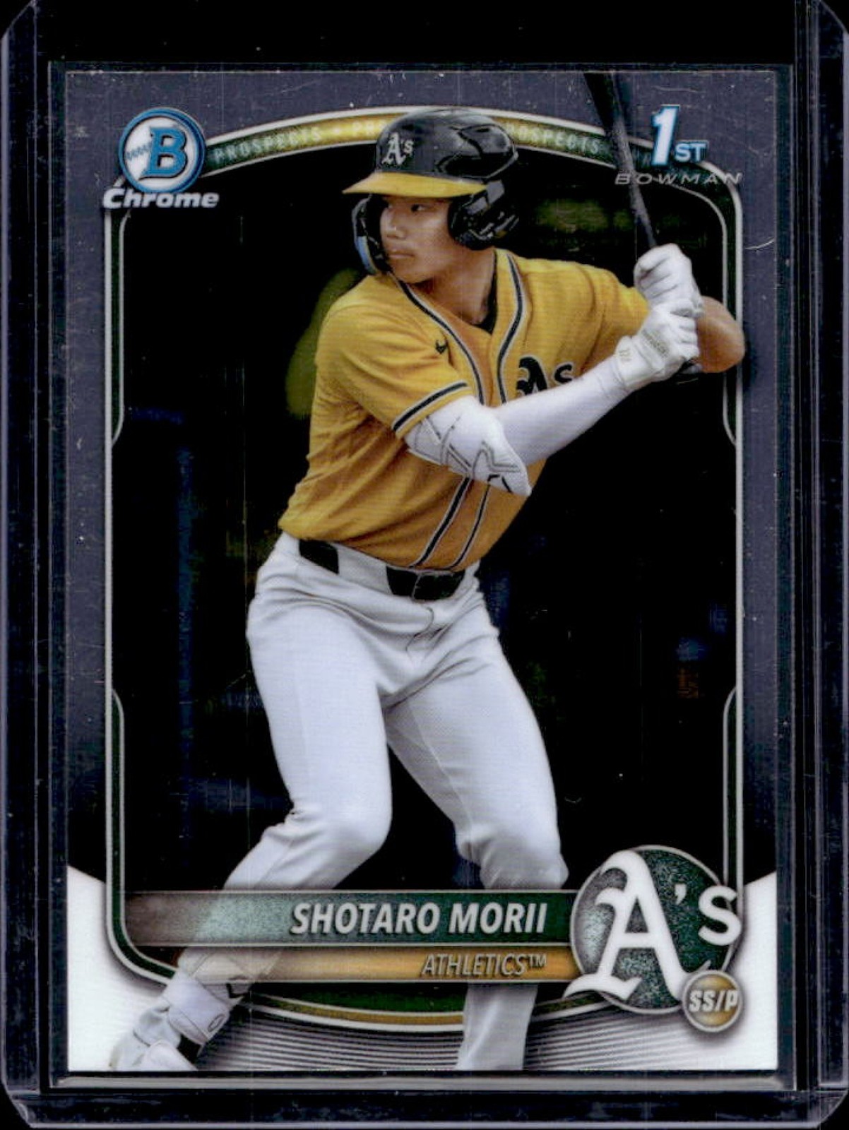 2025 Bowman Chrome Shotaro Morii 1st Prospect #BCP-170 Athletics