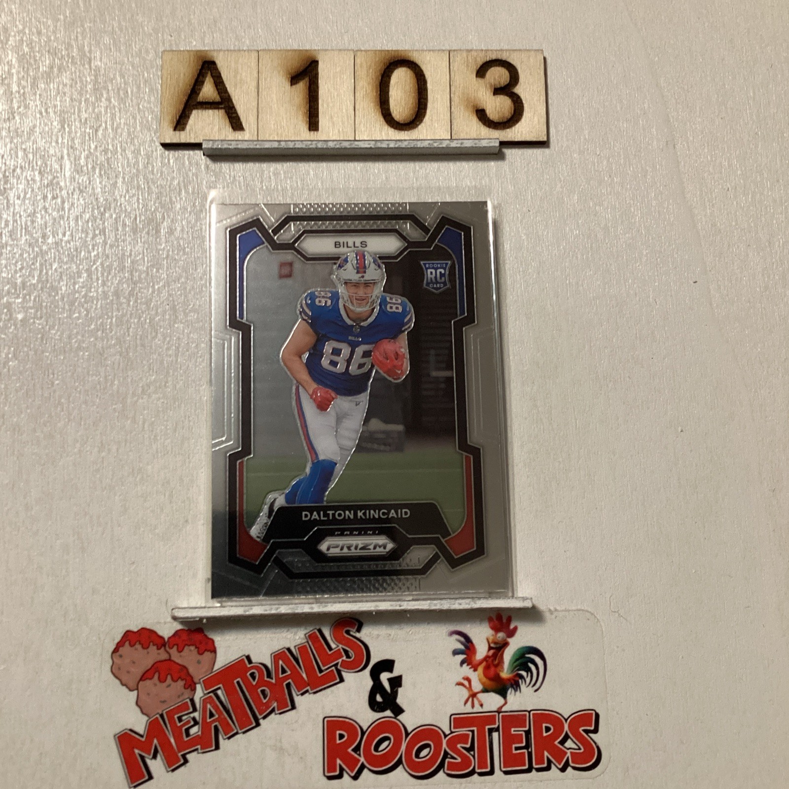 2023 Panini Prizm Dalton Kincaid #308 Rookie