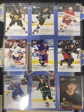 2025-26 UPPER DECK SERIES 2 LOT 9 YOUNG GUNS/1 YG UD CANVAS. ZEEV BUIUM