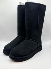 UGG Classic Tall II Black Women s 6 Boots 1016224-BLK New