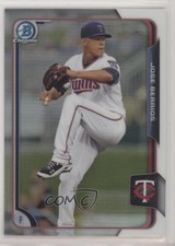 2015 Bowman Chrome Prospects Refractor 419/499 Jose Berrios #BCP91 0b3