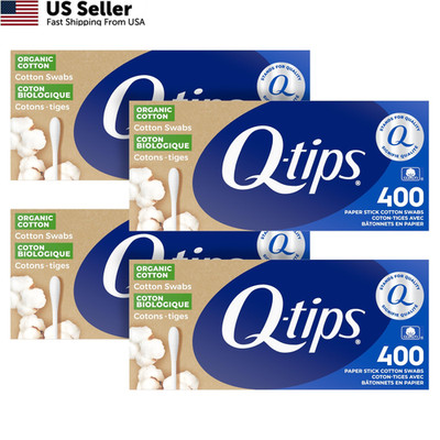 Q-tips Cotton Swabs Organic Swab Ultimate Home and Beauty Tool 4 mm length