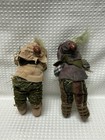 x2 Vintage Elf Fairy Acorn Fall Autumn Troll Gnome Christmas Ornament Folk Art — photo 6