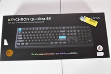 Keychron Q6 Ultra 8K Full Size Wireless Mechanical Keyboard Brown Tactile Q6U-M3